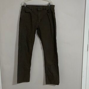 Proof men’s straight leg green khaki jeans size 34x34